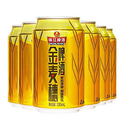 PEARL RIVER 珠江啤酒 10度 珠江金麦穗啤酒 330ml*6听 连包装最终到手价多少钱？