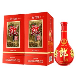 LANGJIU 郎酒 红花郎10 陈酿 53%vol 酱香型白酒 500ml*2瓶装电商补贴价多少钱？