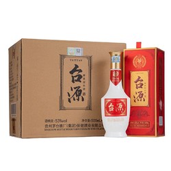 MOUTAI 茅台 贵州茅台集团 台源 53度 酱香型白酒 500ml*6 整箱装包邮价多少钱？