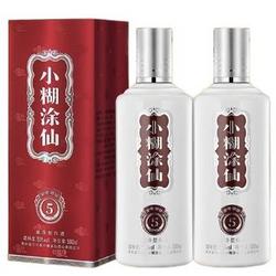 小糊涂仙 金酱酒坊5 53%vol 酱香型白酒 500ml*2瓶 双支装 送同款品鉴酒500ml拼团价多少钱？