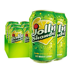 Jolly Shandy 怡乐仙地 柠檬味低醇果味啤酒330ml*24听 整箱装市场价多少钱？