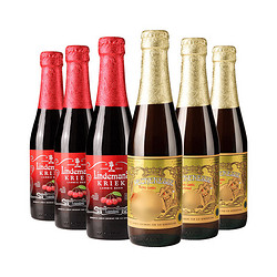 Lindemans 林德曼 啤酒组合装 2口味 250ml市场价多少钱？