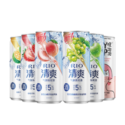 RIO锐澳清爽5度鸡尾酒 heypop气泡水组合装330ml*6市场价多少钱？