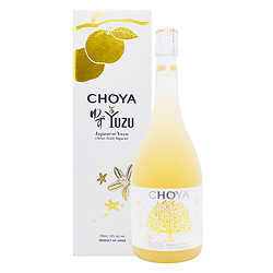 CHOYA 俏雅 蝶矢柚子酒750ml 日本原装进口果味酒柚子酒15度低度酒价格多少钱？