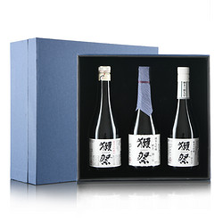 DASSAI 獭祭 45 39 23纯米大吟酿清酒 低度米酒发酵酒 定制礼盒装300ml*3电商卖多少钱？