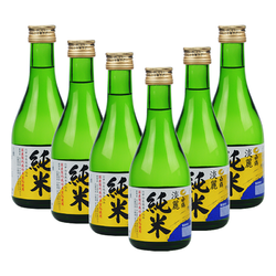 HAKUTSURU SAKE 白鹤 日本原装进口 白鹤牌淡丽纯米清酒300ml*6瓶  纯米酒最终到手价多少钱？