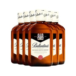 Ballantine's 百龄坛 特醇200ml*6瓶 40°苏格兰威士忌 洋酒烈酒便利店小瓶组合电商卖多少钱？