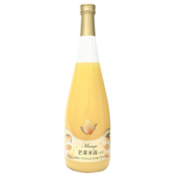 咏月楼 芒果米酒  0.5度 720ml电商补贴价多少钱？