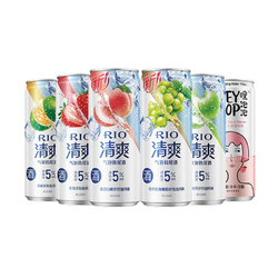 RIO 锐澳 预调鸡尾酒清爽330ml*5罐 气泡水330ml*1罐电商卖多少钱？