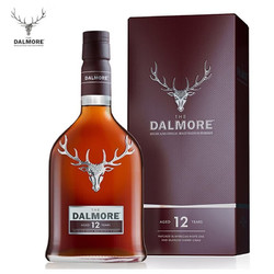 THE DALMORE 大摩 12年 苏格兰单一麦芽威士忌 英国原瓶进口 700mL 礼盒装行情价多少