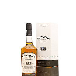 BOWMORE 波摩15年单一麦芽苏格兰威士忌1000ml带盒跨境批发价多少钱？