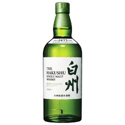 SUNTORY 三得利 日本直邮SUNTORY三得利白州1973单一麦芽威士忌洋酒700ml无盒版行情价多少