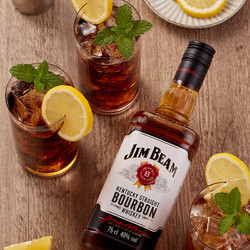 JIM BEAM 金宾 宾三得利金宾JimBeam美国进口调和型威士忌洋酒200ml拼团价多少钱？