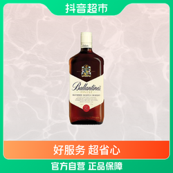 Ballantine's 百龄坛 苏格兰特醇威士忌1000ml×1瓶英国进口洋酒调酒基酒可乐桶价格多少钱？