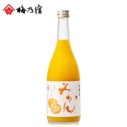 UMENOYADO 梅乃宿 果酒 蜜柑酒720ml市场价多少钱？