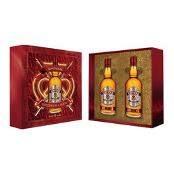 CHIVAS 芝华士 12年 苏格兰威士忌 40%vol 500ml*2瓶 礼盒装包邮价多少钱？