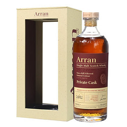 Arran 艾伦 苏格兰单一麦芽威士忌 英国原装进口洋酒700ml 2012年单桶拼团价多少钱？