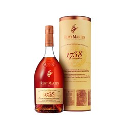 RÉMY MARTIN 人头马 1738皇家礼赞 香槟区 干邑白兰地 700ml 单瓶装最终到手价多少钱？