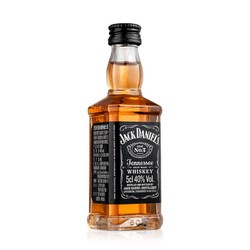 JACK DANIEL‘S 杰克丹尼 Jack Daniels） 田纳西州威士忌 美国原装进口洋酒 小酒版 杰克丹尼黑标50ml小酒版包邮价多少钱？