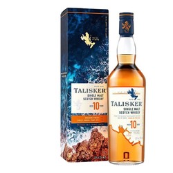 TALISKER 泰斯卡 10年 单一麦芽 苏格兰威士忌 700ml 礼盒装包邮价多少钱？