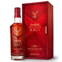 Glenfiddich 格兰菲迪 22年 璀璨珍藏系列 单一麦芽 苏格兰威士忌 44.3度 700ml 礼盒装拼团价多少钱？