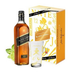 JOHNNIE WALKER 尊尼获加 12年 黑牌 调和 苏格兰威士忌 40%vol 500ml Highball礼盒装电商补贴价多少钱？