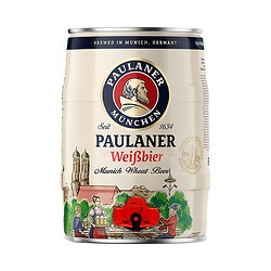 PAULANER 保拉纳 小麦白啤酒 5L 桶装包邮价多少钱？