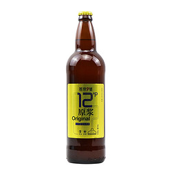 YANJING BEER 燕京啤酒 燕京9号原浆白啤酒 12度鲜啤 726ml*6瓶 整箱装电商卖多少钱？