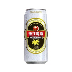 PEARL RIVER 珠江啤酒 12度经典老珠江黄啤酒500ml*3罐麦汁醇香市场价多少钱？