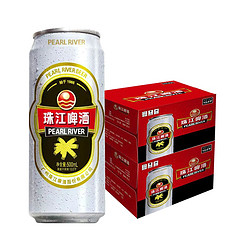 PEARL RIVER 珠江啤酒 12度经典老珠江 500ml*24罐最终到手价多少钱？