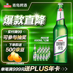 TSINGTAO 青岛啤酒 纯生啤酒8度 500ml*12瓶行情价多少