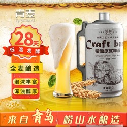 QINGMAI 青麦 精酿原浆啤酒  2L包邮价多少钱？