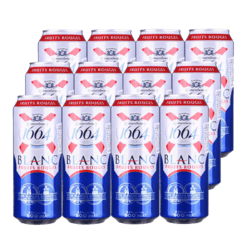 Kronenbourg 1664凯旋 法国原装进口啤酒Kronenbourg1664果味啤酒 1664桃红到8月31电商补贴价多少钱？