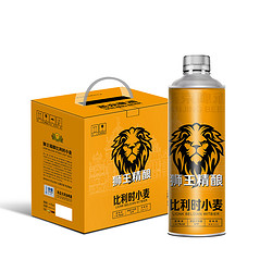 LION 狮王 精酿 12度比利时小麦 精酿啤酒 1L*6 瓶行情价多少