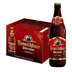 Benediktiner 百帝王 小麦黑啤酒 500ml*12瓶 整箱装行情价多少