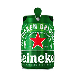 Heineken 喜力 铁金刚 啤酒 5L 单桶装拼团价多少钱？